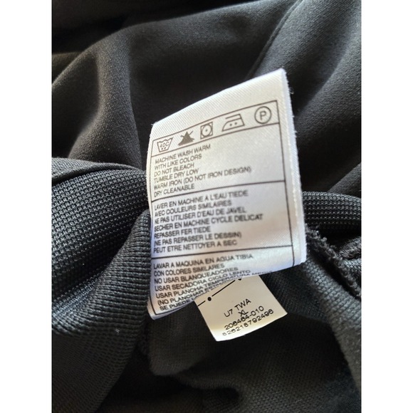 NIKE GOLF Mens Black Sleeveless Polyester  Athletic Pullover Vest Size XL Jacket - Picture 7 of 8